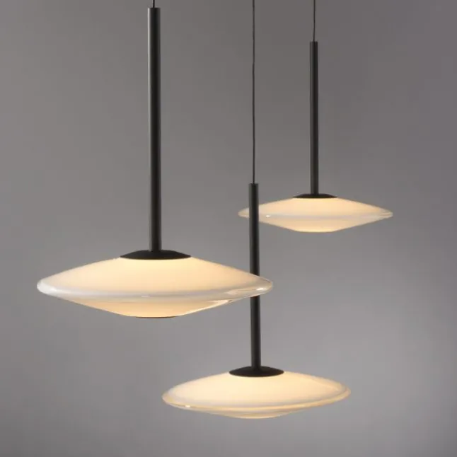 LED Pendelleuchte ELIPSA, schwarz, Comfort Lift, Tronicdimmer