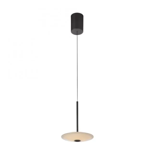 LED Pendelleuchte ELIPSA, schwarz, Comfort-Lift, dimmbar