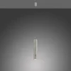LED Pendelleuchte greige höhenverstellbar magnetischer Kopf Akku