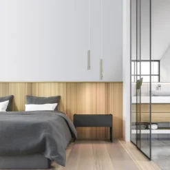 LED Pendelleuchte greige höhenverstellbar magnetischer Kopf Akku