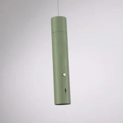 LED Pendelleuchte grün höhenverstellbar magnetischer Kopf Akku