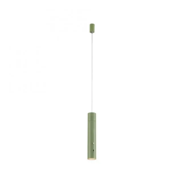 LED Pendelleuchte grün höhenverstellbar magnetischer Kopf Akku