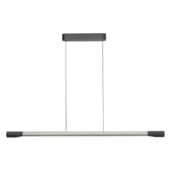 LED Pendelleuchte HOOP aluminium anthrazit höhenverstellbar dimmbar