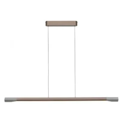 LED Pendelleuchte HOOP Kaffee Farbe dimmbar höhenverstellbar per Lift