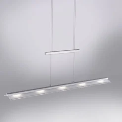 LED-Pendelleuchte, Lichtfarbsteuerung, Sensor-Dimmer, höhenverstellbar