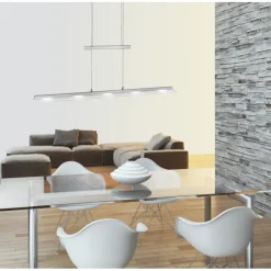 LED-Pendelleuchte, Lichtfarbsteuerung, Sensor-Dimmer, höhenverstellbar