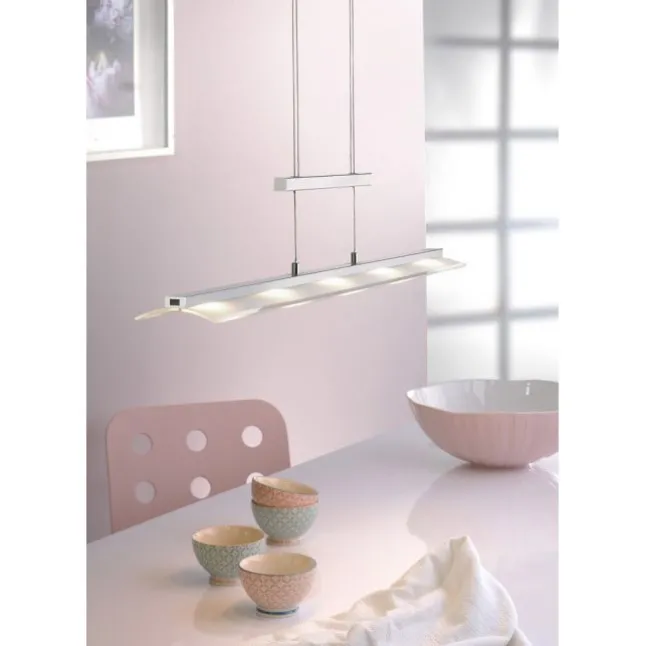 LED-Pendelleuchte, Lichtfarbsteuerung, Sensor-Dimmer, höhenverstellbar