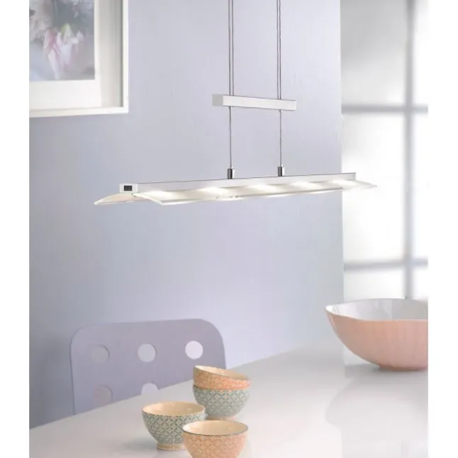 LED-Pendelleuchte, Lichtfarbsteuerung, Sensor-Dimmer, höhenverstellbar