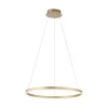 LED Pendelleuchte messing matt rund Ø60cm dimmbar Switchmo warmweiß