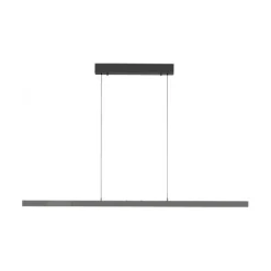 LED Pendelleuchte mit Comfort Lift, anthrazit, höhenverstellbar, ausziehbar