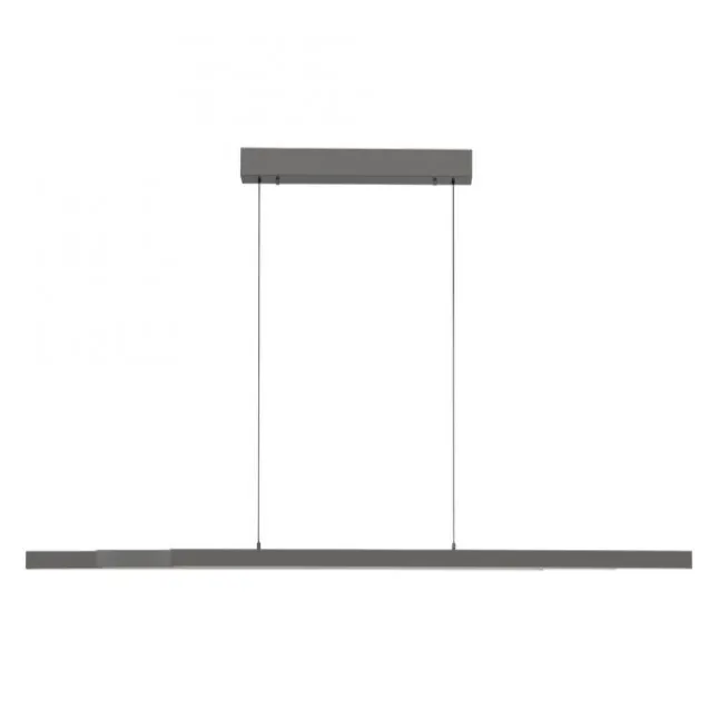LED Pendelleuchte mit Comfort Lift, anthrazit, höhenverstellbar, ausziehbar