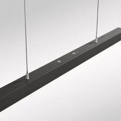 LED Pendelleuchte mit Comfort Lift, anthrazit, höhenverstellbar, ausziehbar