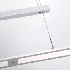 LED-Pendelleuchte, modern, höhenverstellbar, Sensordimmer, CCT