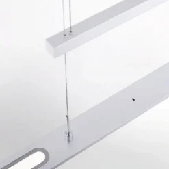 LED-Pendelleuchte, modern, höhenverstellbar, Sensordimmer, CCT
