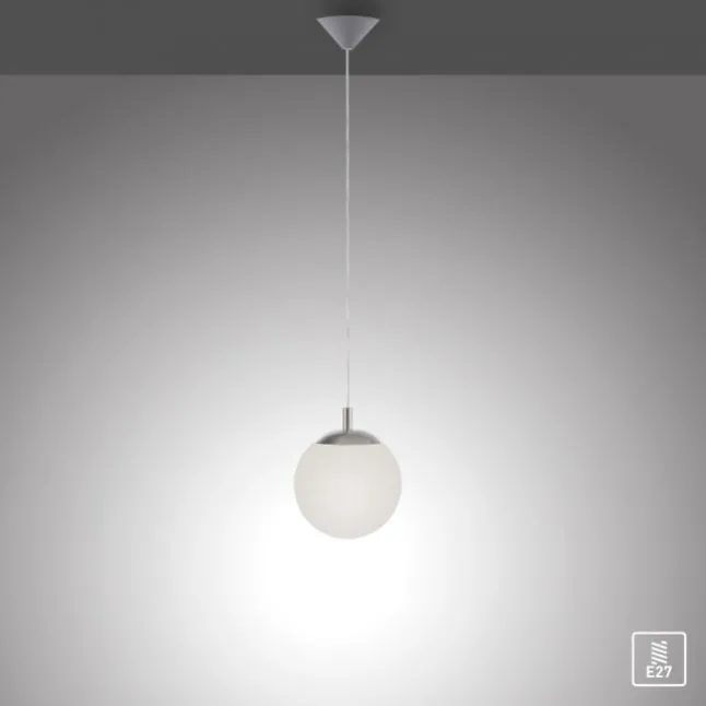 LED Pendelleuchte opal mattem Glas 20cm IP20 Innenleuchte
