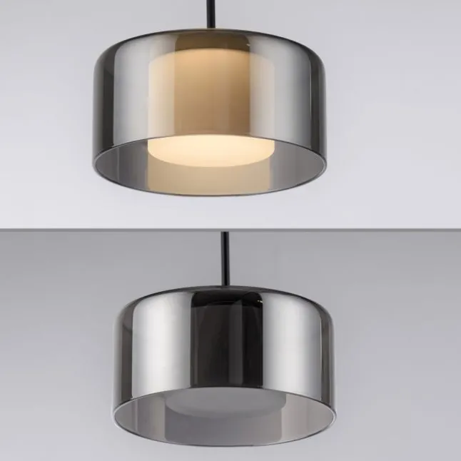LED Pendelleuchte RIKA schwarz dimmbar höhenverstellbar Memoryfunktion