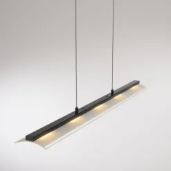 LED Pendelleuchte schwarz Comfor Lift höhenverstellbar dimmbar