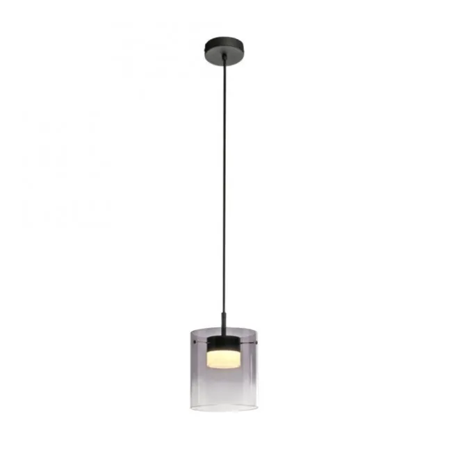 LED Pendelleuchte schwarz 1-flammig dimmbar in 3 Stufen Esszimmer