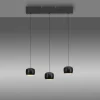 LED Pendelleuchte schwarz 3 flammig höhenverstellbar Esszimmer