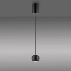 LED Pendelleuchte schwarz 1 flammig höhenverstellbar Esszimmer