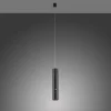LED Pendelleuchte schwarz höhenverstellbar magnetischer Kopf Akku