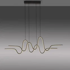 LED Pendelleuchte schwarz höhenverstellbar dimmbar in 3 Stufen