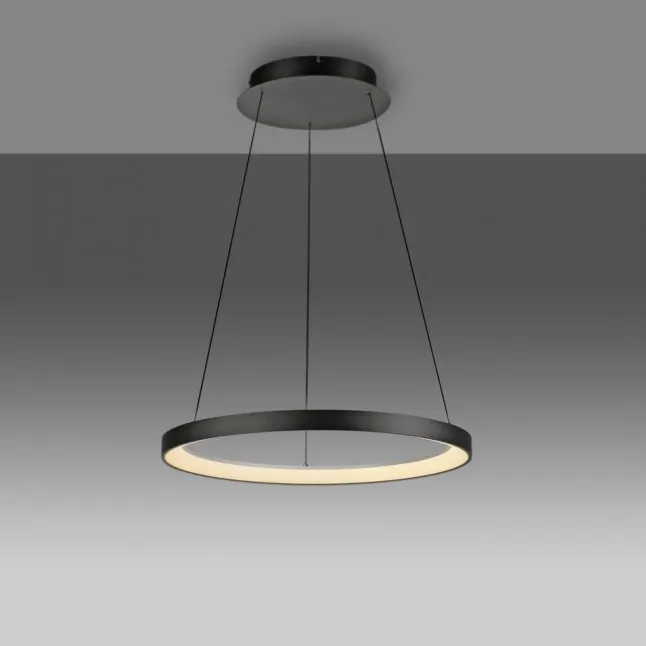 LED Pendelleuchte schwarz höhenverstellbar dimmbar Memoryfunktion