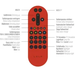 LED Pendelleuchte silber, Fernbedienung, Tuya App smarthome