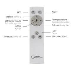 LED Pendelleuchte silber steuerbar über App dimmbar RGB+CCT