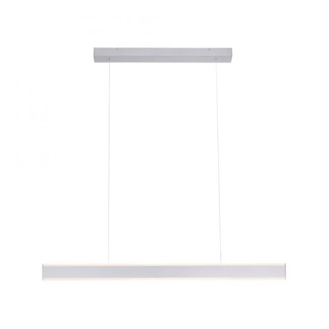 LED Pendelleuchte, stahlfarben, filigranenes Design, energiesparend, modern