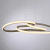 LED Pendelleuchte TWIST, sandfarben, höhenverstellbar, Memoryfunktion