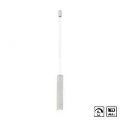 LED Pendelleuchte weiß höhenverstellbar magnetischer Kopf Akku