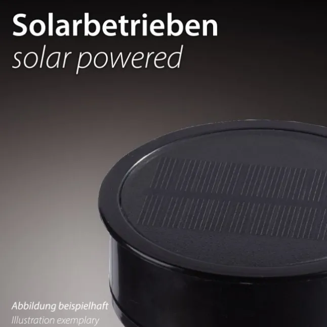LED Solar Stripe 8 Farbmodis Außenbereich IP44 Erdspieß