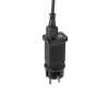 LED Spießleuchte D=32cm schwarz IP65 Schutz Timerfunktion Gartenlampe