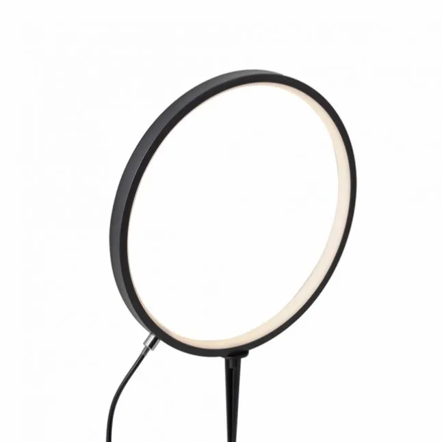 LED Spießleuchte D=32cm schwarz IP65 Schutz Timerfunktion Gartenlampe