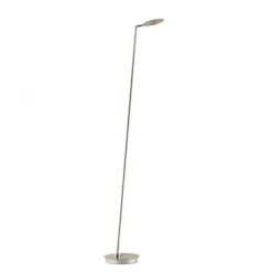 LED Stehleuchte AKKU Bente, Akkuleuchte, IP20, aufladbar, messingfarben