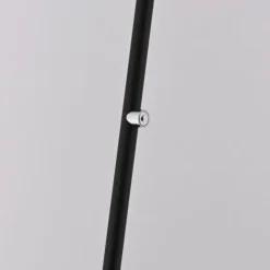 LED Stehleuchte AKKU BENTE, schwarz, Akkuleuchte, aufladbar, dimmbar,