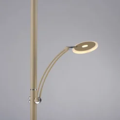 LED Stehleuchte ARTUR, sandfarben, Tastdimmer, dreh-und schwenkbar
