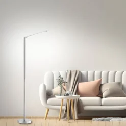 LED-Stehleuchte, höhenverstellbar, inkl. Dimmfunktion über Tastendimmer