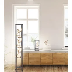 LED Stehleuchte, modernes Design, warmweißes Licht, inkl. Dimmfunktion