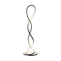 LED Stehleuchte modernes Design, TWIST, schwarz,
