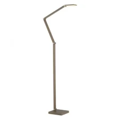 LED Stehleuchte SAMSKY, bronce, dimmbar, höhenverstellbar, Farbtemperatursteuerung