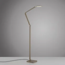 LED Stehleuchte SAMSKY, bronce, dimmbar, höhenverstellbar, Farbtemperatursteuerung