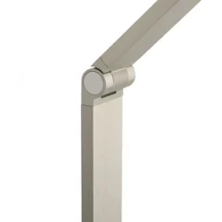LED Stehleuchte SAMSKY, silber, dimmbar, höhenverstellbar, Farbtemperatursteuerung