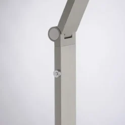 LED Stehleuchte SAMSKY, silber, dimmbar, höhenverstellbar, Farbtemperatursteuerung