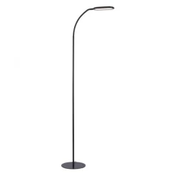 LED Stehleuchte, schwarz, CCT, dimmbar, Innenleuchte, IP20