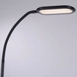 LED Stehleuchte, schwarz, CCT, dimmbar, Innenleuchte, IP20