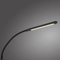LED Stehleuchte schwarz dimmbar 3 Stufen CCT Touchdimmer Spots drehbar