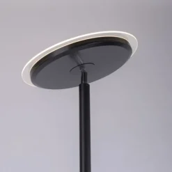 LED Stehleuchte, schwarz, dimmbar, Lesearm zuschaltbar,