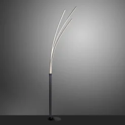 LED-Stehleuchte, schwarz, 3-Flammig, 18 Watt, 2200 Lumen